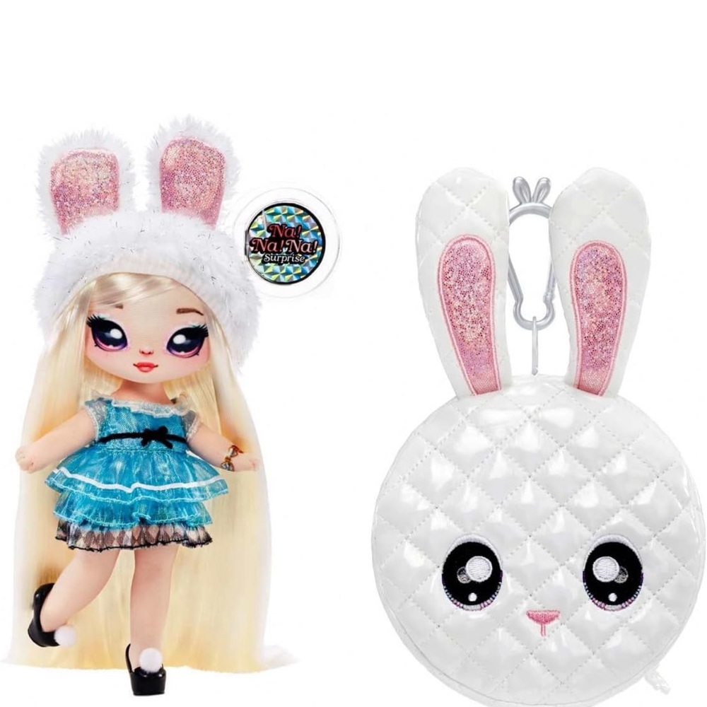 Na! Na! Na! Surprise Glam Series Alice Hops Fashion Doll and Metallic Rabbit